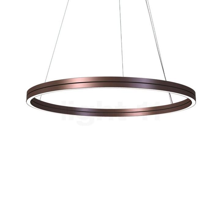 Mawa Berliner Ring Hanglamp LED Up & Downlight, ring brons/p, Huis en Inrichting, Lampen | Hanglampen, Nieuw, Verzenden