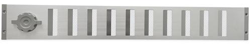 Aluminium afsluitbaar schuifrooster opbouw 650 x 90mm, Doe-het-zelf en Verbouw, Ventilatie en Afzuiging, Nieuw, Verzenden