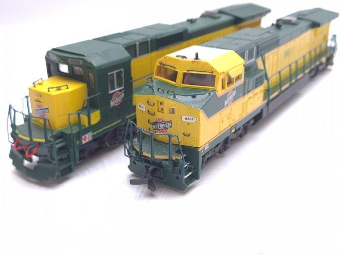 Bachmann H0 - 85017/86024 - Diesellocomotief (2) - 2 locs:, Hobby en Vrije tijd, Modeltreinen | H0