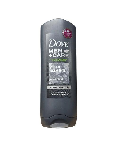 Dove Men+Care Douchegel Clean Elements 250 ml, Sieraden, Tassen en Uiterlijk, Uiterlijk | Lichaamsverzorging, Nieuw, Verzenden