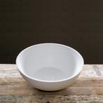 Waskom Opbouw Crosstone Solid Surface 38x14 cm Rond Mat Wit, Ophalen of Verzenden, Nieuw
