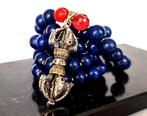 Lapis lazuli - Rubis - Halsketting - tantrisch ritueel -, Antiek en Kunst