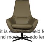 Crème leren moderne draaistoels - Toledo Leer Polar (crème, Nieuw, Ophalen of Verzenden, 75 tot 100 cm, Leer