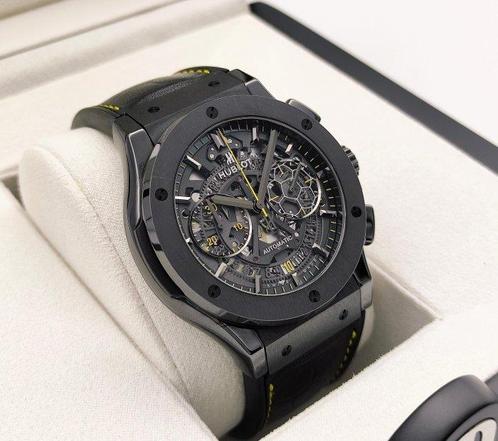 Hublot - Classic Fusion Aerofusion Chronograph Pelé Limited, Sieraden, Tassen en Uiterlijk, Horloges | Heren