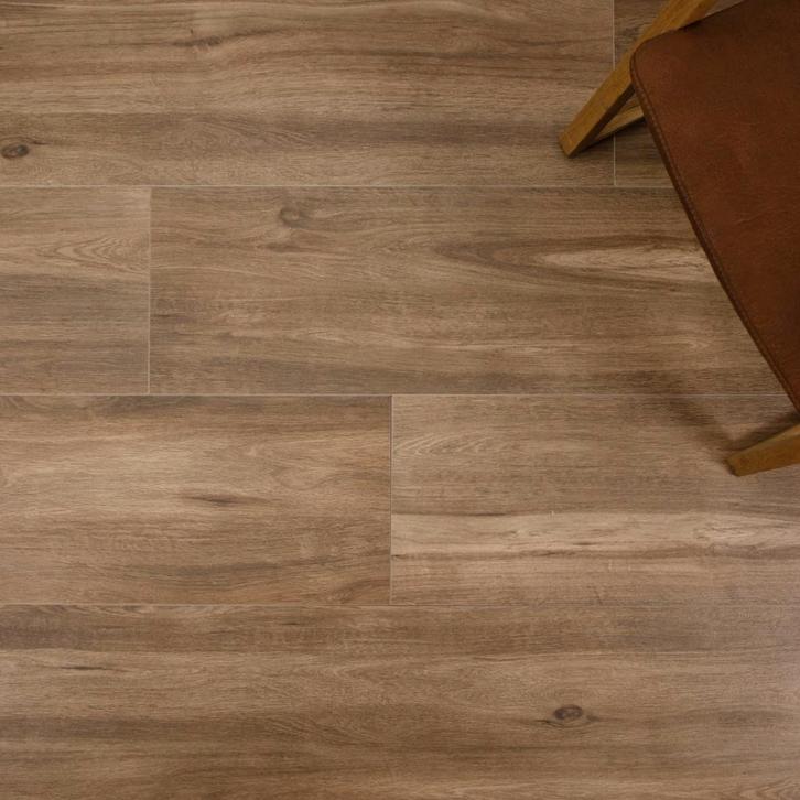 Keramisch parket tegel 30x120 bruin houtlook laminaat, Doe-het-zelf en Verbouw, Tegels, Nieuw, 10 m² of meer, Keramiek, Ophalen of Verzenden