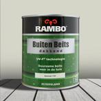 RAMBO Buitenbeits Dekkend - Boerenwit 1109 - 0,75 liter, Wit, Nieuw, Beits, Ophalen of Verzenden