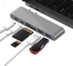 USB-C USB C adapter hub macbok pro air 2.0 3.0 MicroSD *6 po, Verzenden, Nieuw