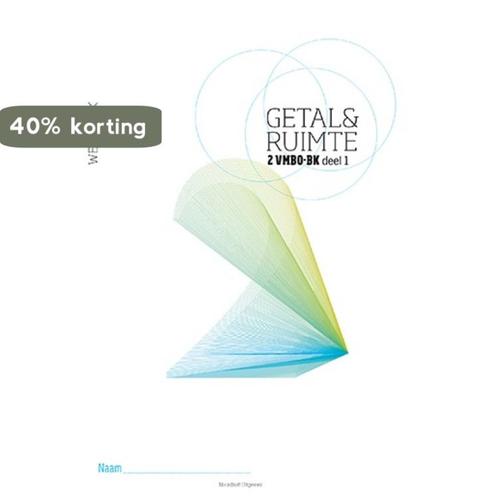 Getal & Ruimte 10e ed werkboek 2 vmbo-bk deel 1, Boeken, Wetenschap, Gelezen, Verzenden