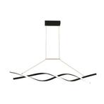 Moderne Hanglamp | Kono | 33W | 100cm | 4000K | Zwart, Ophalen of Verzenden, Nieuw, 50 tot 75 cm