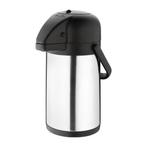 Pompkan - thermoskan - 1,9 liter - RVS - Olympia - DL163, Verzenden