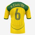 Roberto Carlos Signed Brazil Football Shirt - 2004-06 Home, Ophalen of Verzenden, Nieuw