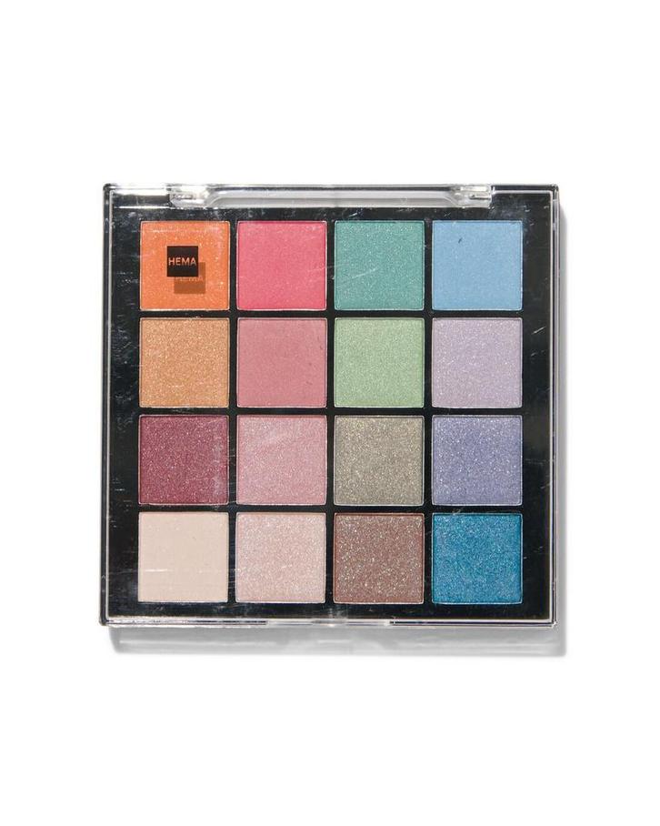 HEMA Oogschaduw palette bright, Sieraden, Tassen en Uiterlijk, Uiterlijk | Cosmetica en Make-up, Nieuw, Verzenden