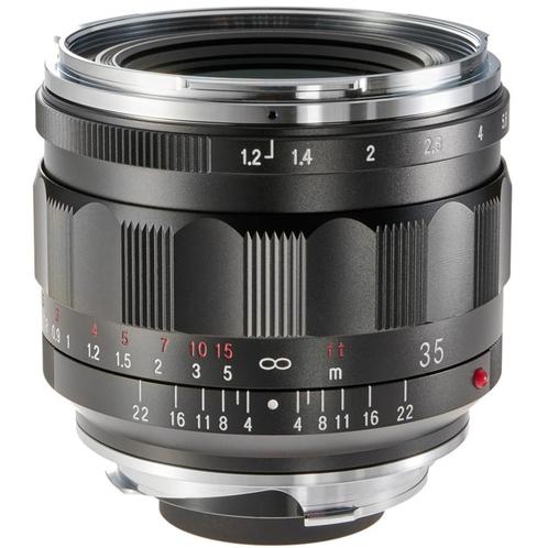 Voigtländer Nokton 35mm F/1.2 III ASPH Leica M Mount zwart -, Audio, Tv en Foto, Fotocamera's Digitaal, Gebruikt, Overige Merken