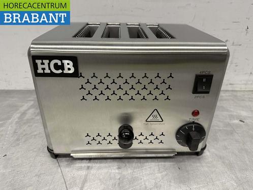 RVS Toaster Broodrooster 4 sneden 230V Horeca, Zakelijke goederen, Horeca | Keukenapparatuur, Nieuw in verpakking, Ophalen of Verzenden