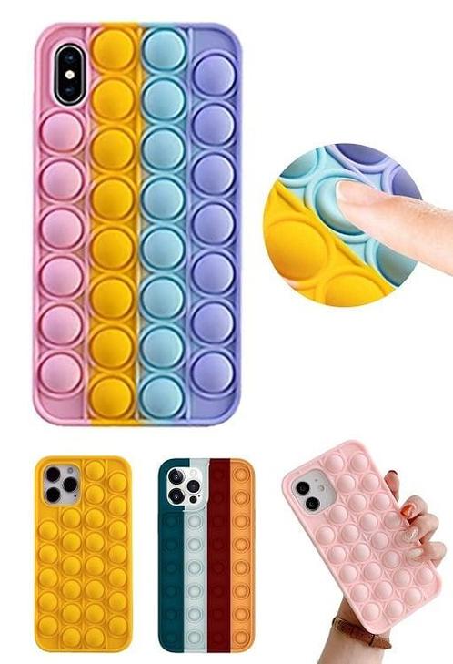 iPhone Xs Max Pop It Fidget Toy Hoesje Soft TPU, Telecommunicatie, Mobiele telefoons | Hoesjes en Frontjes | Apple iPhone, Nieuw