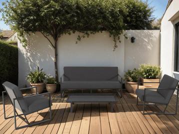 Flow. Lush stoel-sofa set sooty | beschikbaar voor biedingen
