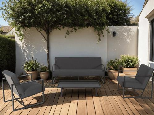 Flow. Lush stoel-sofa set sooty |, Tuin en Terras, Tuinsets en Loungesets, Ophalen of Verzenden