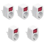 Verloopstekker | Q-link | Schakelaar | 5 stuks, Verzenden, Nieuw