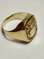 Eeuwigheidsring - 14 karaat Geel goud - Zegelring -, Sieraden, Tassen en Uiterlijk, Antieke sieraden