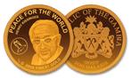 Kleinste goud munt Henry Kissinger 2023 AU, Postzegels en Munten, Munten | Amerika, Verzenden