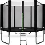 VirtuFit Trampoline met Veiligheidsnet | Zwart | 305 cm, Verzenden, Nieuw, Overige typen