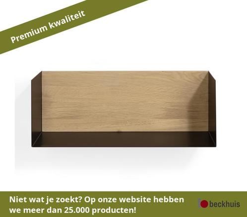 Ethnicraft U wandplank zwart, Huis en Inrichting, Kasten | Wandmeubels, Nieuw, Overige materialen, Ophalen of Verzenden