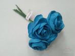 Camelia Ranonkel Blauw Neon Foambloem bundel 5 stuks, Huis en Inrichting, Ophalen of Verzenden, Nieuw