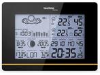 Weerstation met maanfase / thermometer / hygrometer -, Verzenden, Zo goed als nieuw