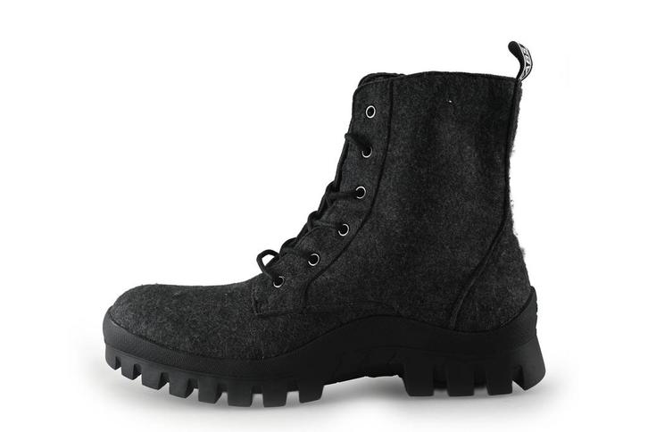 Fabs Veterboots in maat 41 Grijs, Kleding | Dames, Schoenen, Grijs, Zo goed als nieuw, Overige typen, Verzenden