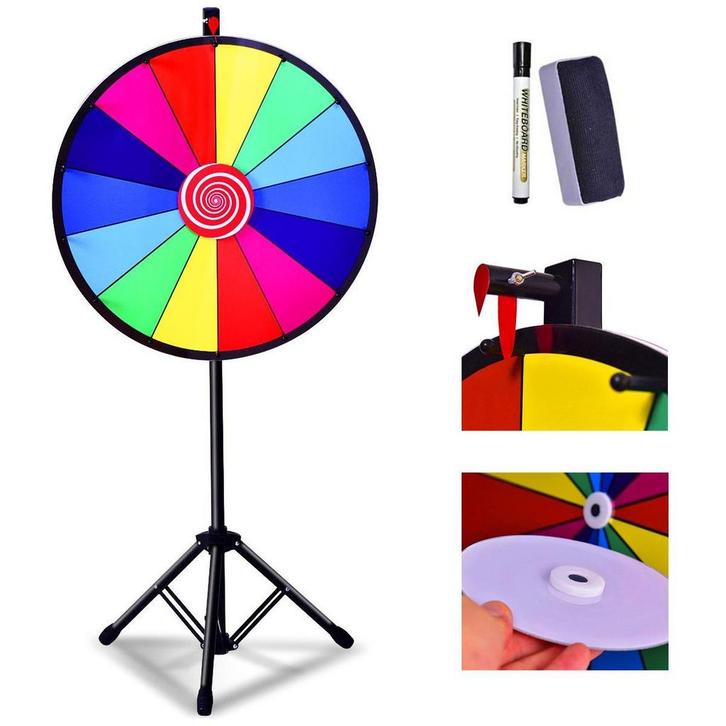 Trendmix Rad van Fortuin - Draairad Met tripod - Draaiwiel, Kinderen en Baby's, Speelgoed | Buiten | Los speelgoed, Ophalen of Verzenden