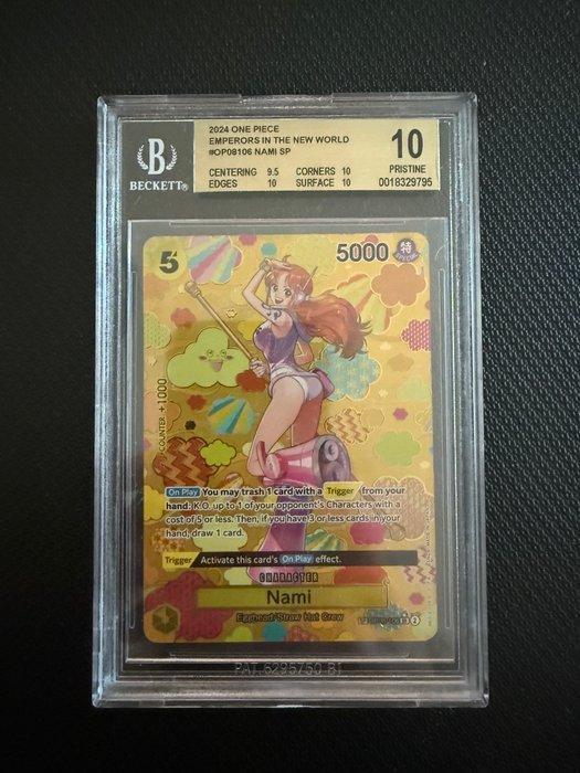 Bandai - 1 Graded card - One Piece - Nami OP09 NAMI SP Foil,, Hobby en Vrije tijd, Verzamelkaartspellen | Overige