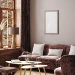 Spiegel - Livion Mik - Raamspiegel - Rechthoek - Beige - MDF, Ophalen of Verzenden, Nieuw