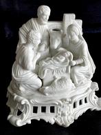 sculptuur, Nativity , Kerststal scène - 15 cm - Bisque