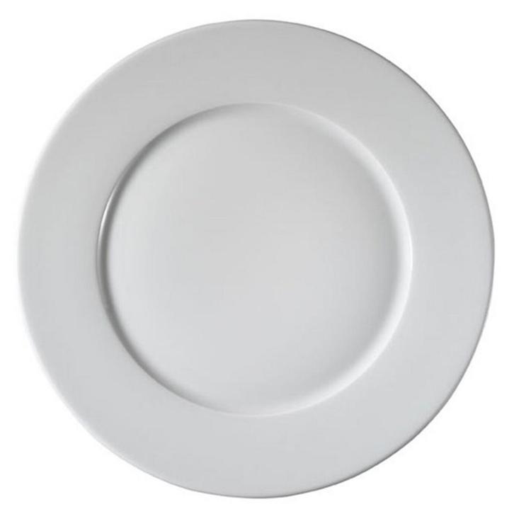 GGM Gastro | (12 stuks) PERA Wit - Pizzabord van porselein -, Huis en Inrichting, Keuken | Servies, Effen, Nieuw, Bord(en), Verzenden