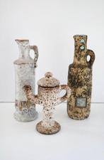 Ceramano en Vest Keramiek Gouda - Karaf (3) - Keramiek - Fat, Antiek en Kunst, Antiek | Glas en Kristal