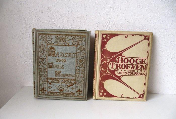 Louis Couperus - Lot met 2 eerste drukken: Majesteit &, Antiek en Kunst, Antiek | Boeken en Bijbels