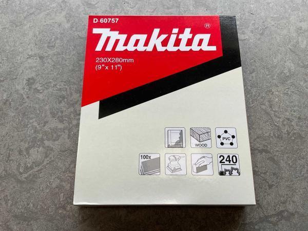 Veiling - 5x Makita D-60757 Schuurpapier 100-pack, Doe-het-zelf en Verbouw, Gereedschap | Schuurmachines, Nieuw