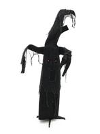Halloween Black Tree, Zwarte Spookboom 110 Cm Met Licht, Verzenden, Nieuw, Overige typen