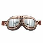 CRG vintage motorbril Glaskleur: Zilver reflectie, Nieuw met kaartje