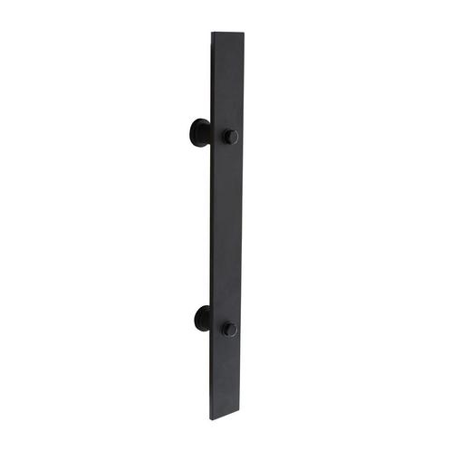 Deurgreep 800x40mm mat zwart, Doe-het-zelf en Verbouw, Hang- en Sluitwerk, Schuif of Grendel, Nieuw, Overige materialen, Ophalen of Verzenden