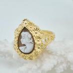 Zilver, Verguld - Ring - CAMMEO met de hand gegraveerd