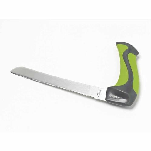 Broodmes met gehoekt handvat | Lengte mes 20 cm | Roestvrijs, Diversen, Verpleegmiddelen, Ophalen of Verzenden