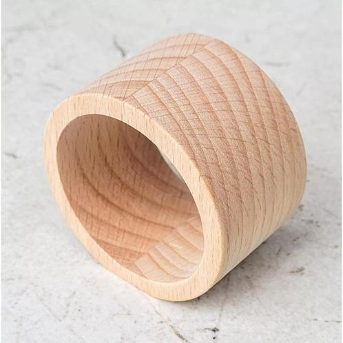 HOCHO Beukenhouten Servetring ø50 mm – Luxe Tafeldecorati, Huis en Inrichting, Keuken | Keukenbenodigdheden, Nieuw, Ophalen of Verzenden