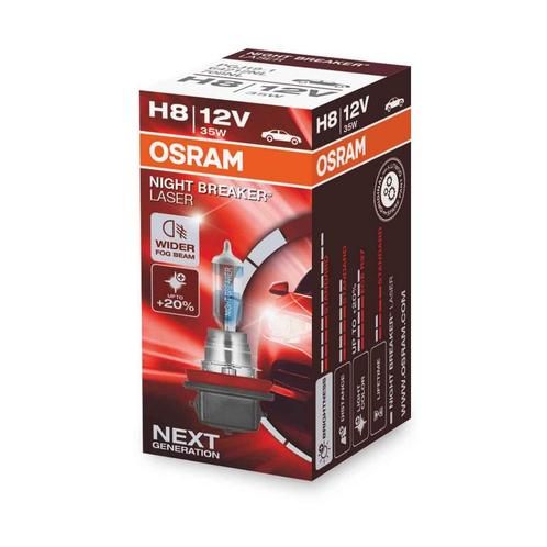 Osram H8 Halogeenlamp 12V 35W PGJ19-1 Night Breaker Laser, Auto-onderdelen, Verlichting, Nieuw, Ophalen of Verzenden