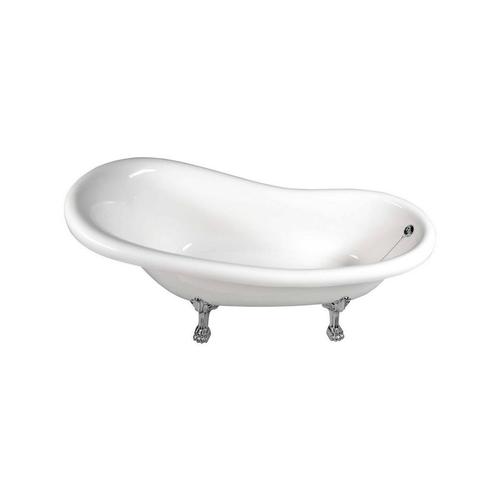 Vrijstaand Bad Sapho Retro 169x75x72 cm Wit met Leeuwenpoten, Doe-het-zelf en Verbouw, Sanitair, Ophalen of Verzenden