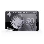 1 kilogram - Zilver .999 - 2023 1 Kilo $50 Niue Silver Note, Postzegels en Munten