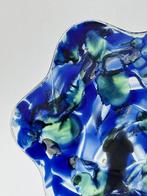 Murano - Schaal - Glas - Met Sticker, Antiek en Kunst