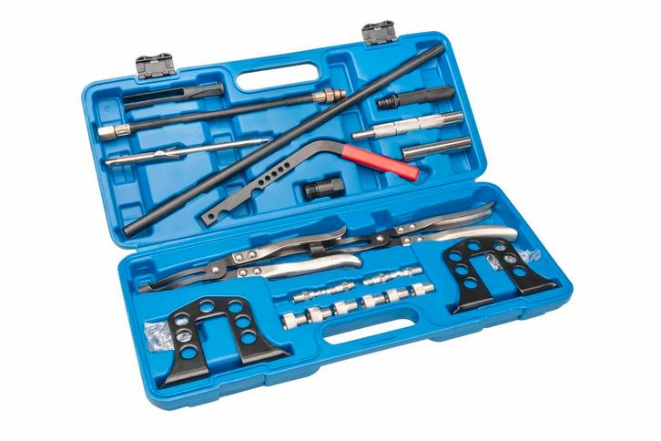 Klepsteel- en veermontage - Demontageset - 25-delig., Auto diversen, Autogereedschap, Nieuw, Verzenden