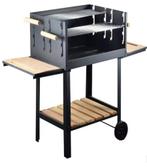 Hbs Houtskool Barbecue Met Wielen Dkd Home Decor, Tuin en Terras, Houtskoolbarbecues, Ophalen of Verzenden, Nieuw, Hbs