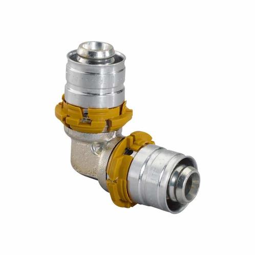 Uponor MLC perskoppeling knie 20 x 20, Doe-het-zelf en Verbouw, Buizen en Afvoer, Ophalen of Verzenden